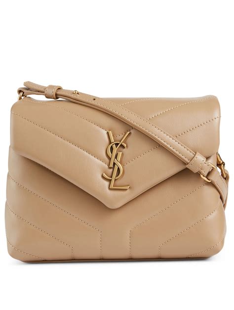 ysl burgundy toy loulou|YSL dark beige loulou.